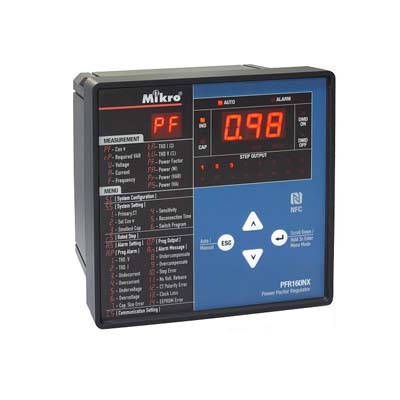 Bộ điều khiển tụ bù mikro PFR80XN PFR120NX - PFR160NX